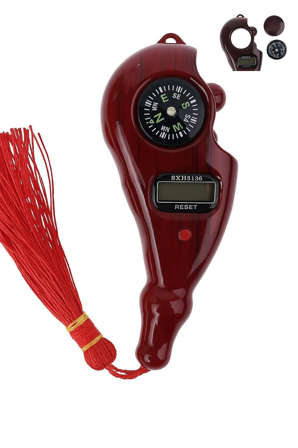 Haniflex Digital Finger Counter for Pooja Meditation Prayer Â– Portable Japa Mala Counting Device, Tally Counter with LCD Display for Chanting, Mindfulness, and Spiritual Practice (Multicolor)