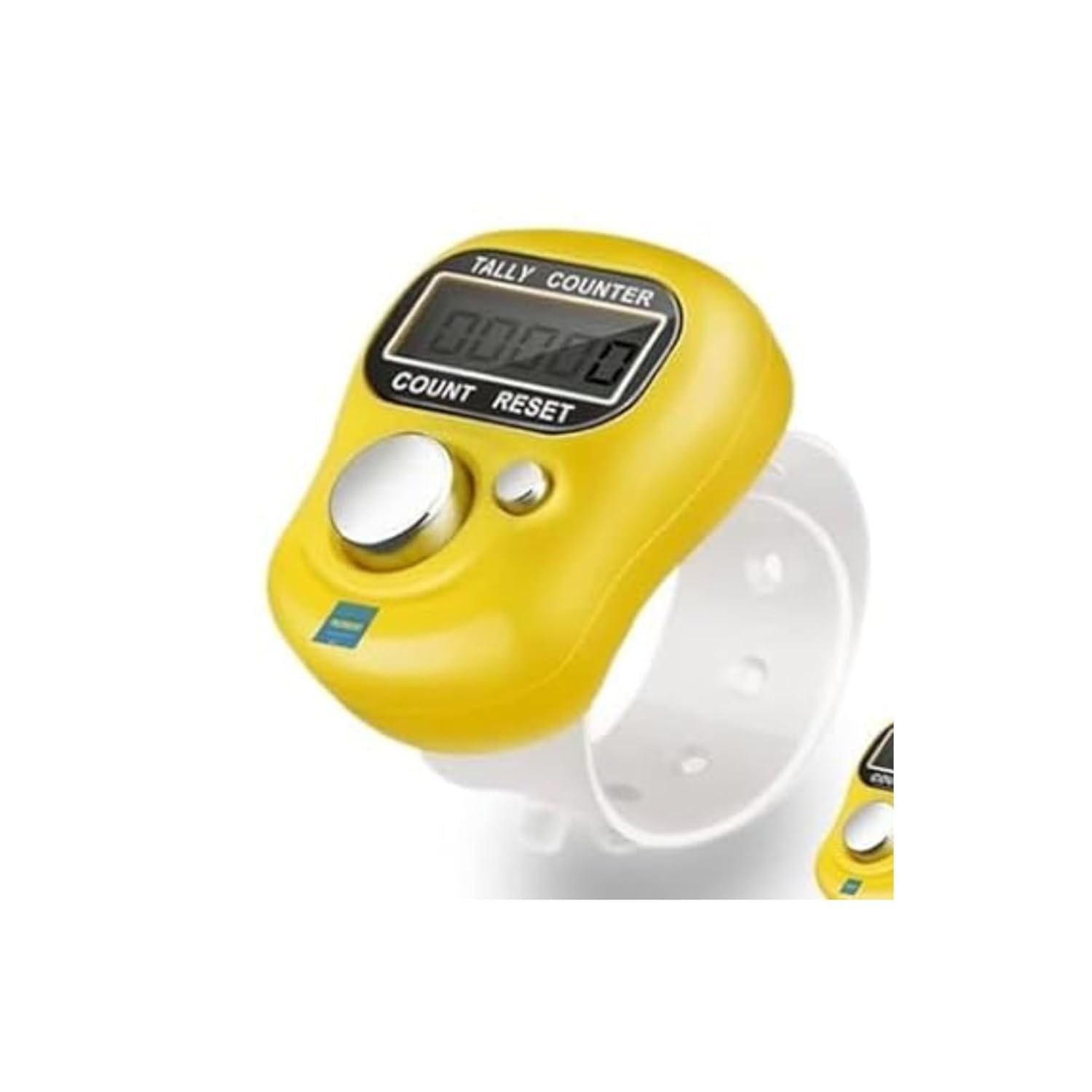 Mini Digital Hand Tally Counter Ring – Electronic Finger Counter for Mantra Chanting, Tasbeeh, Knitting, Sports & Multipurpose Use (Pack of 1)