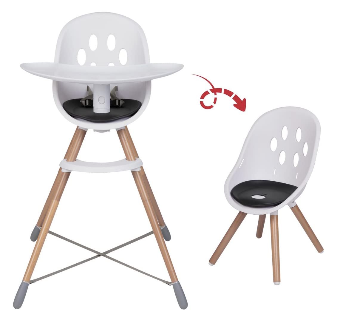 phil&teds Phil & Teds Poppy V2 2020+ Highchair, Wood
