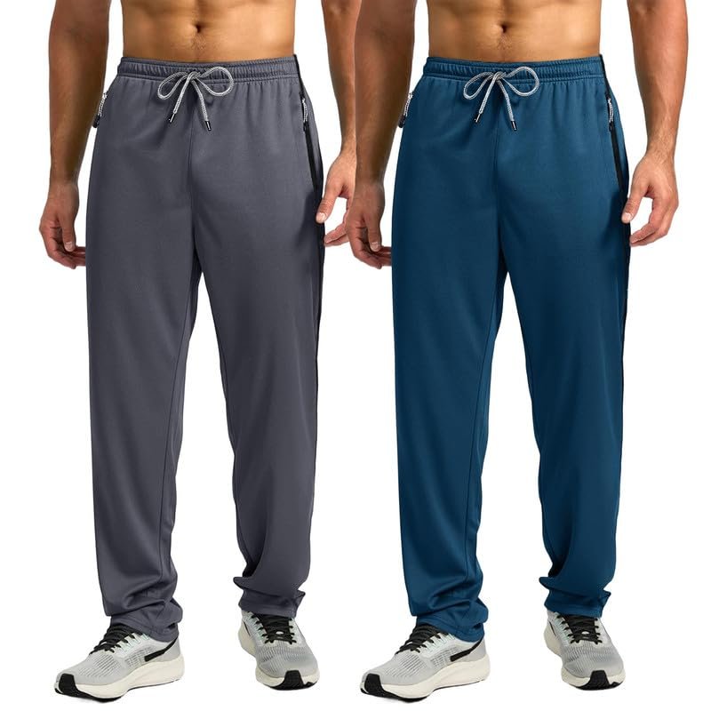 Pinkmint Men’s Combo Track Pant l Spendex Pocket Regular Track Pant l Stylish Sports & Gym Wear (Pack of 2)
