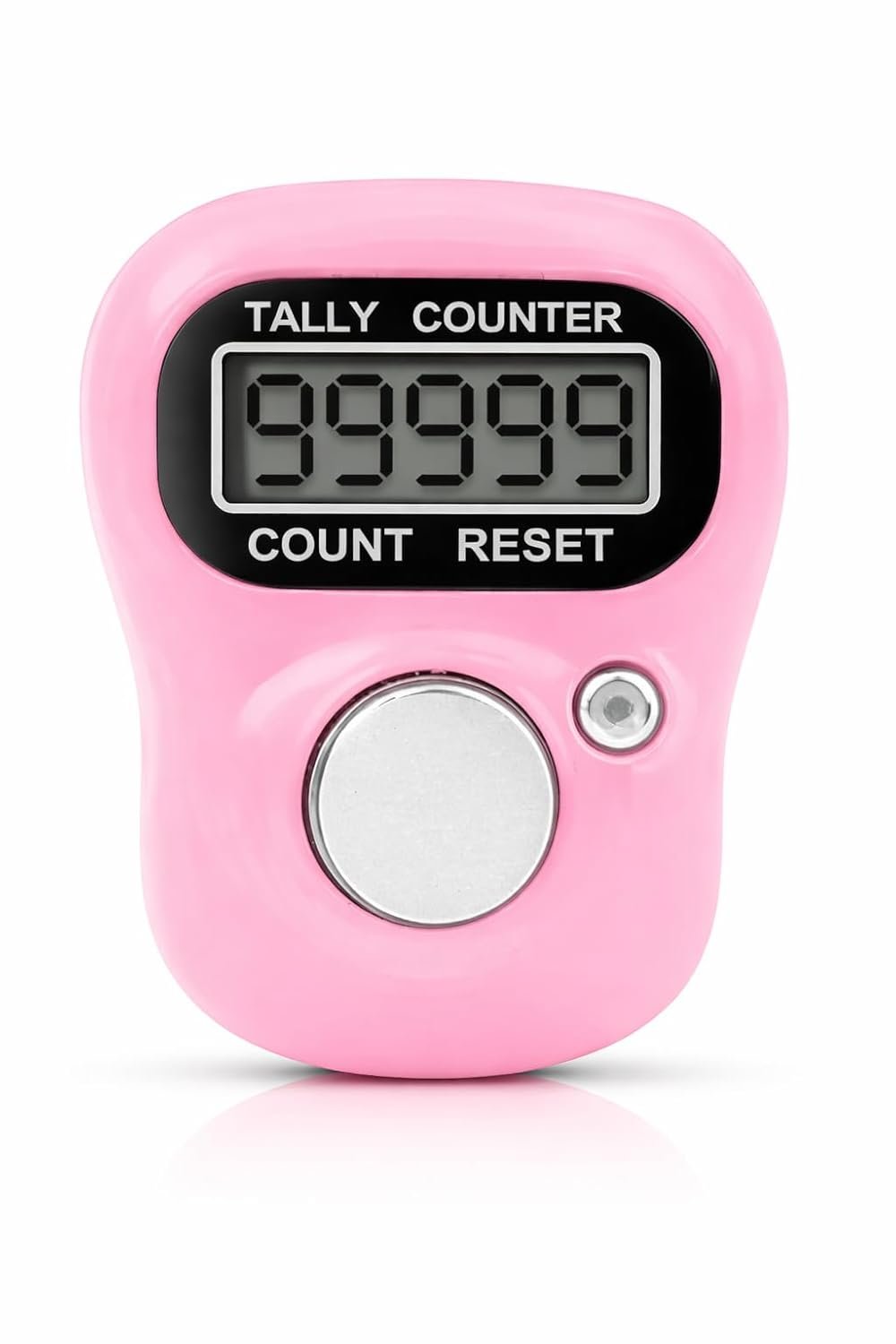 5-Digital Counting Device Mini Tally Counter Portable Finger Ring Smart Tasbih Naam Mantra Jap Mala Counter Electronic Chanting Count Machine for Meditation Prayer Cricket Umpire-Multi Color