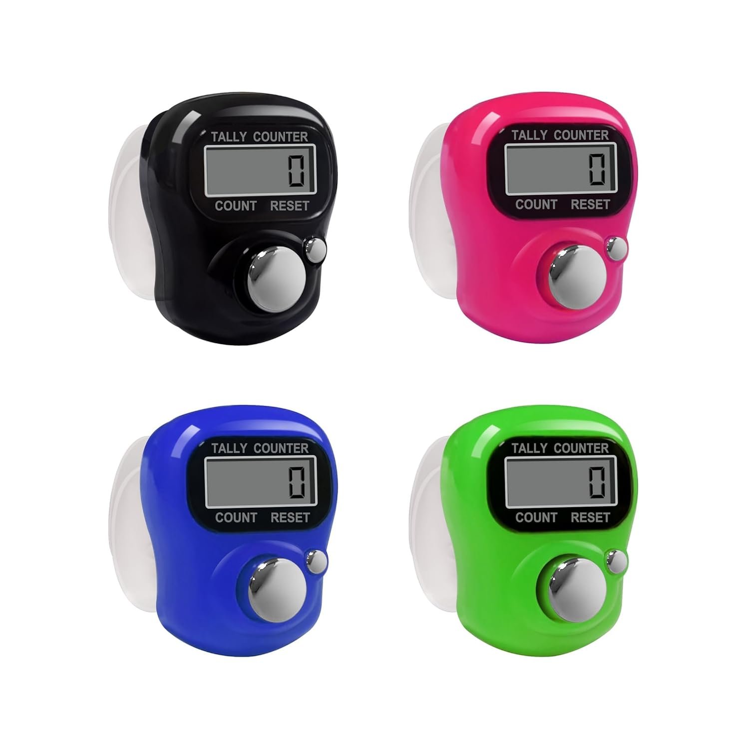 SUREMART Digital Finger Counter-Tally Counter -jaap Counter | Jaap mala Counter | mala jaap Counter | Different Use- for naam jaap -Mantra Jap | jaap Counter Machine TC