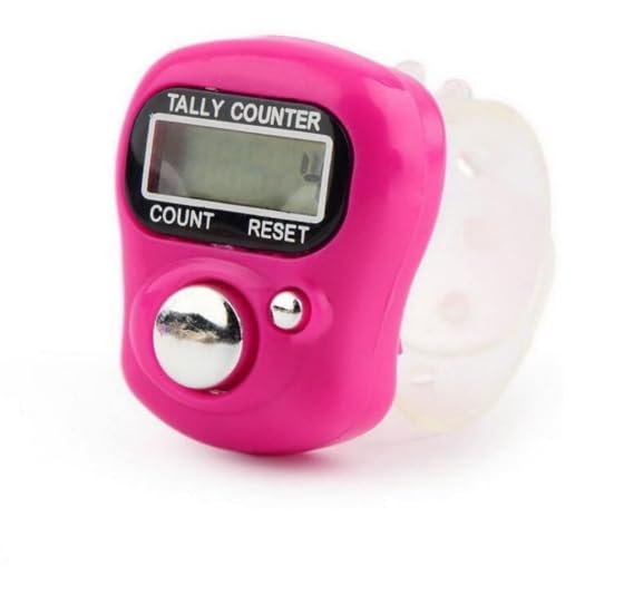 Naam Jap Counter | Mini Digital Tally Counter Finger Ring | Electronic Chanting Count Machine for Mantra Jap, Meditation, Prayer & Cricket Umpire | Digital Counting Device (Color May Vary)