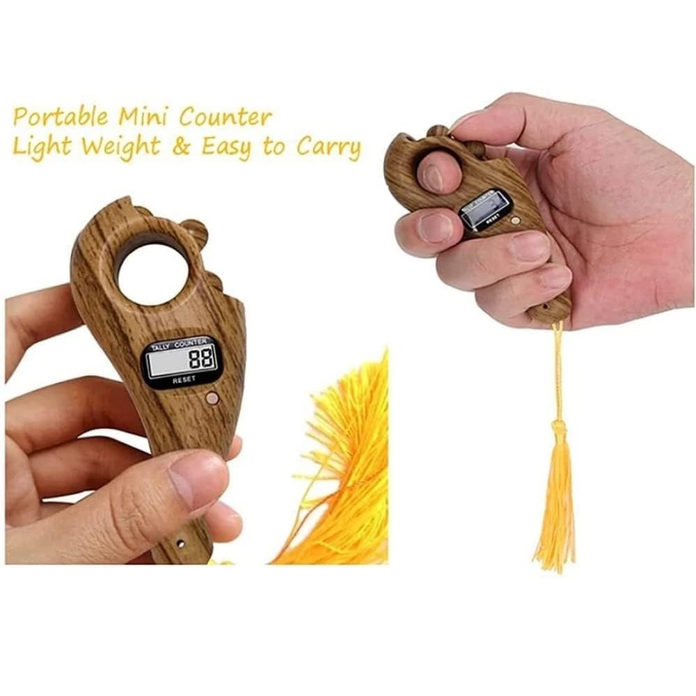RKZ Digital Finger Counter-Tally Counter -jaap Counter | Jaap mala Counter | mala jaap Counter | Tasbeeh Misbaha Counter-Different Use- for naam jaap -Mantra Jap | jaap Counter Machine
