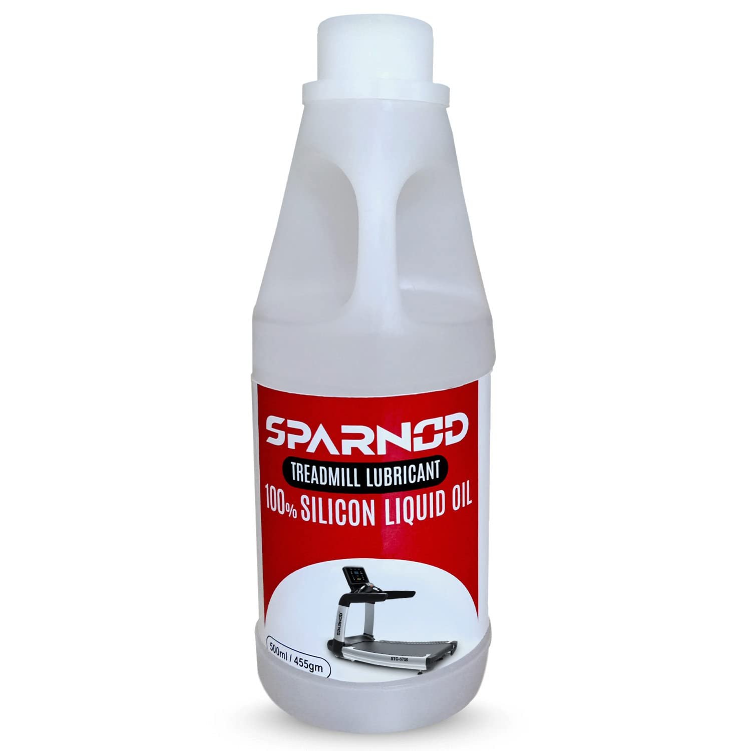 Sparnod Fitness Silicon Oil Lubricant for Treadmill |100% Pure Silicon| 500 ML