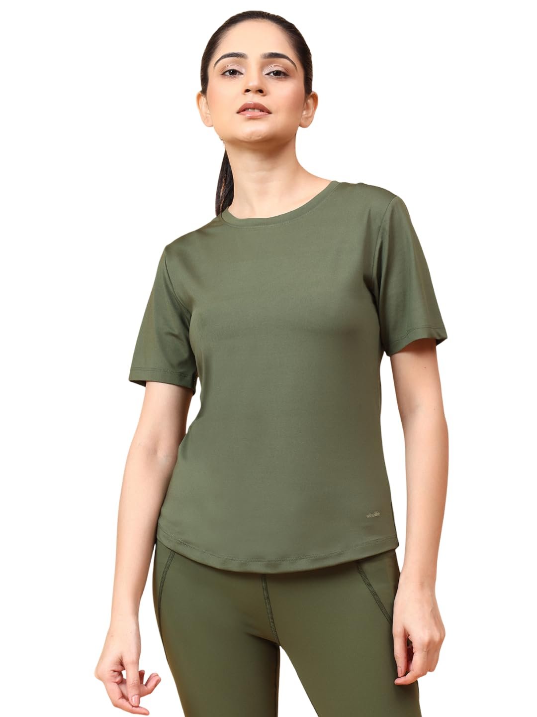 Wiselife Yoga Top for Women & Girls | Regular Fit, Classic Activewear | Perfect Tshirt for Gym, Running, Workout & Casual Wear | Comfortable, Breathable Fitness Tee for Everyday & Sports Activities