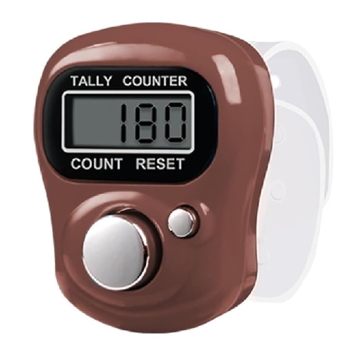 Mini Hand Tally Counter Finger Ring Digital Electronic Head Count, Jap Counter Machine for Mantra Jap and Cricket Umpire and Various Counting Purpose Small (Pack-1)