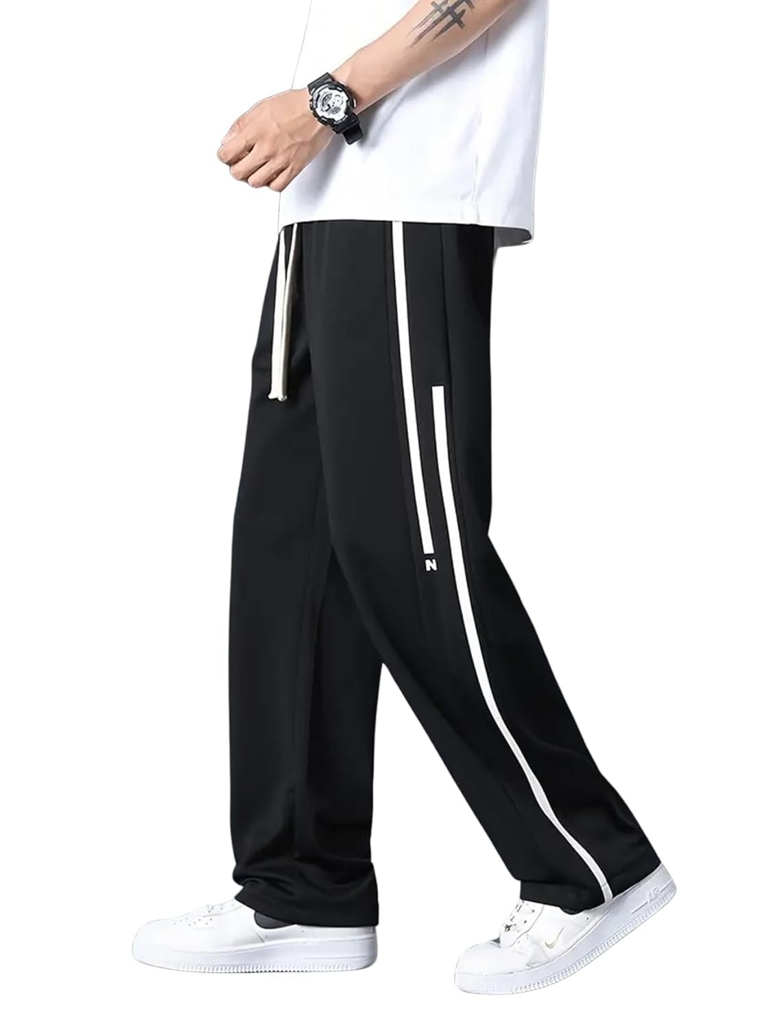 Lymio Track Pant for Men || Stylish Look Disign Track Pant || Side Stripe Look Style Pant (Packs Also Available) (TP-34-35)