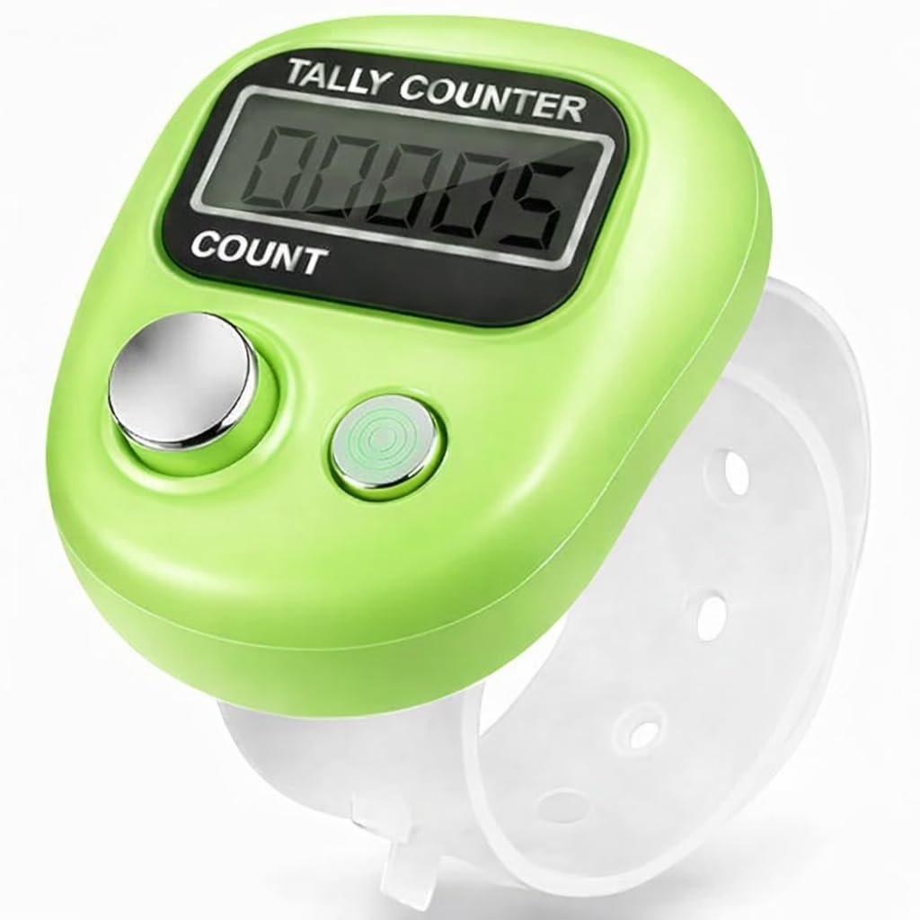 Digital Electronic Tally Counter for Chanting Mantra, Cricket Umpire and Various Counting Purpose (Pack of 1)