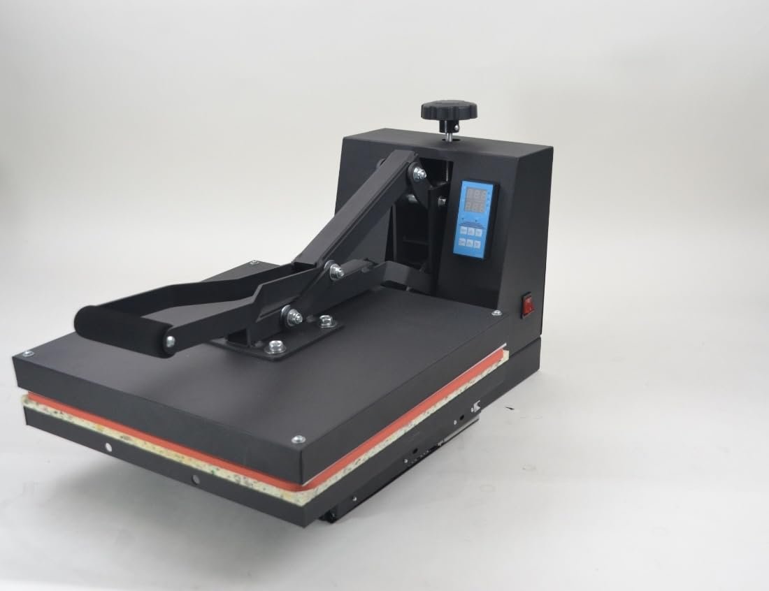 AT SUB Heat Press Machine 15×15 | Sublimation & Transfer Printing Press for T-Shirts and Other Flat Products | Digital Controls | Even Heat Distribution | DTF Printing | Vinyl Printing
