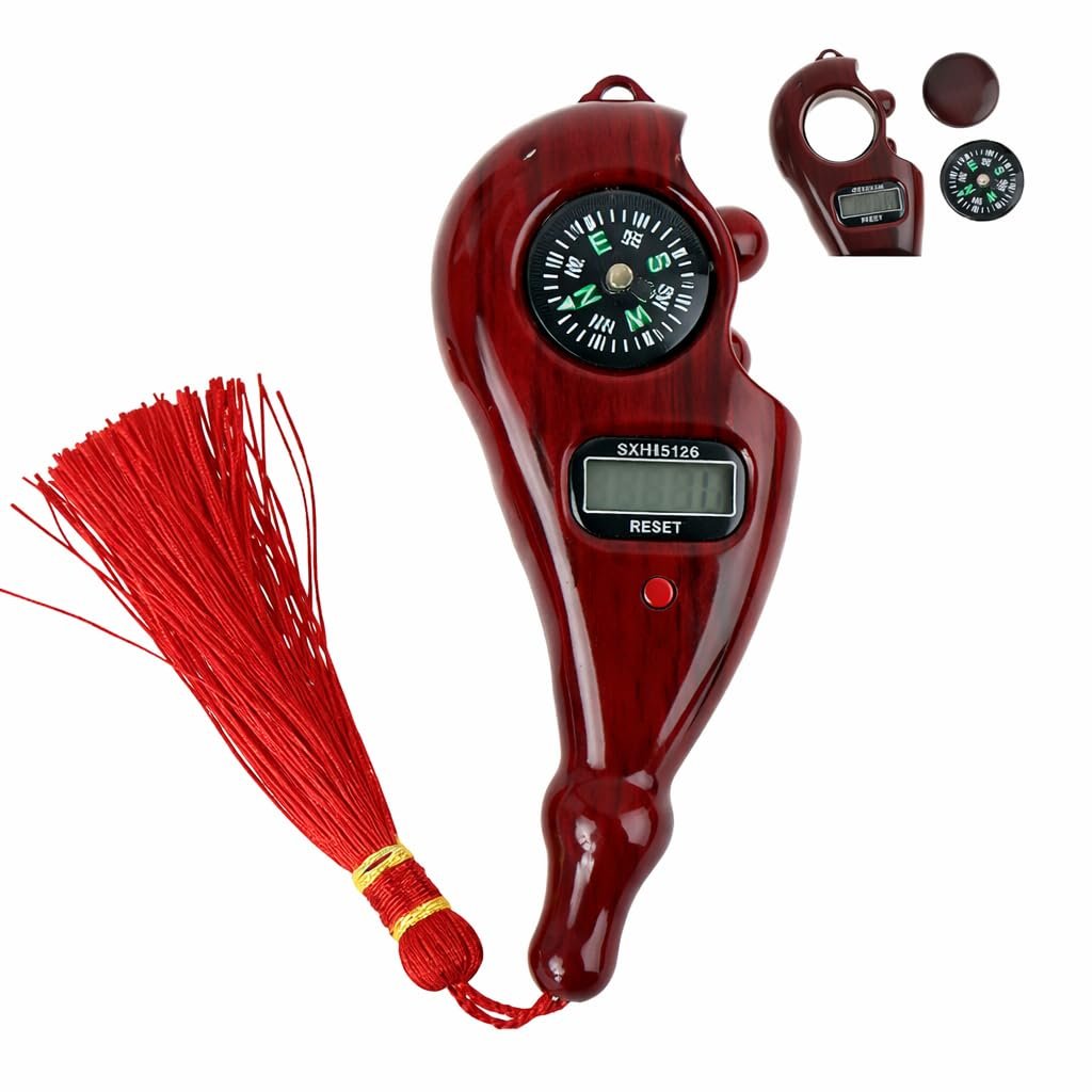 Mantra Jaap Mala Digital Counter Tally Counting with Compass Finger Portable Hand Ring Tasbih Misbaha -Different Use Naam Mantra Jaap -Multi-Color