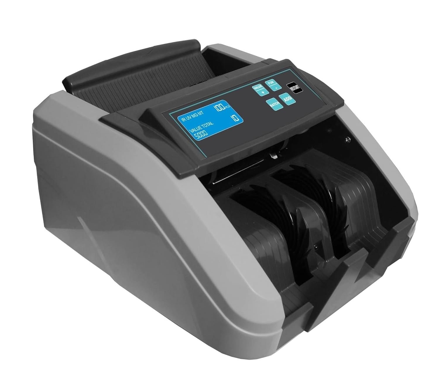 swaggers Latest Updated Heavy Duty Note/Currency/Cash/Money Counting Machine with Fake Note DetectionFor All Old/New Notes. 1 Year offsite Warranty