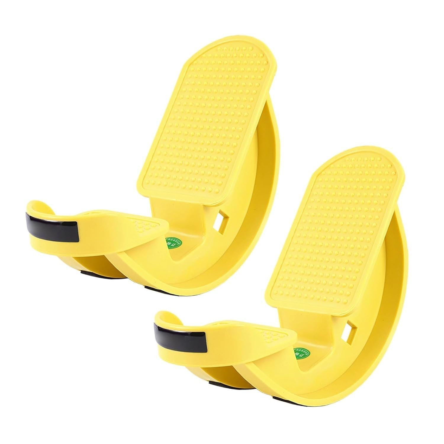 Foot Rocker Calf Stretcher for Flexibility & Balance | Standing Leg Stretch Board for Workout, Running, Yoga & Fitness | Deep Calf Stretch Tool for Pain Relief & Recovery pair of 2 legs (MULTICOLOUR)