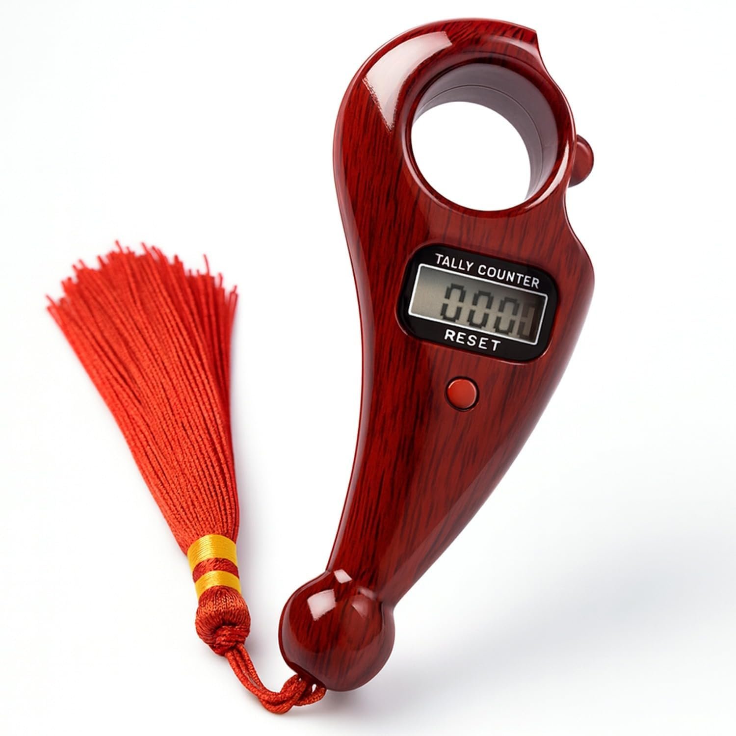 Karomouj Digital Finger Counter Ring for Jaap Mala, Naam Jap & Mantra Chanting | Electronic Tally Counter for Prayer, Meditation & Tasbeeh | Portable Jap Counting Machine with Display