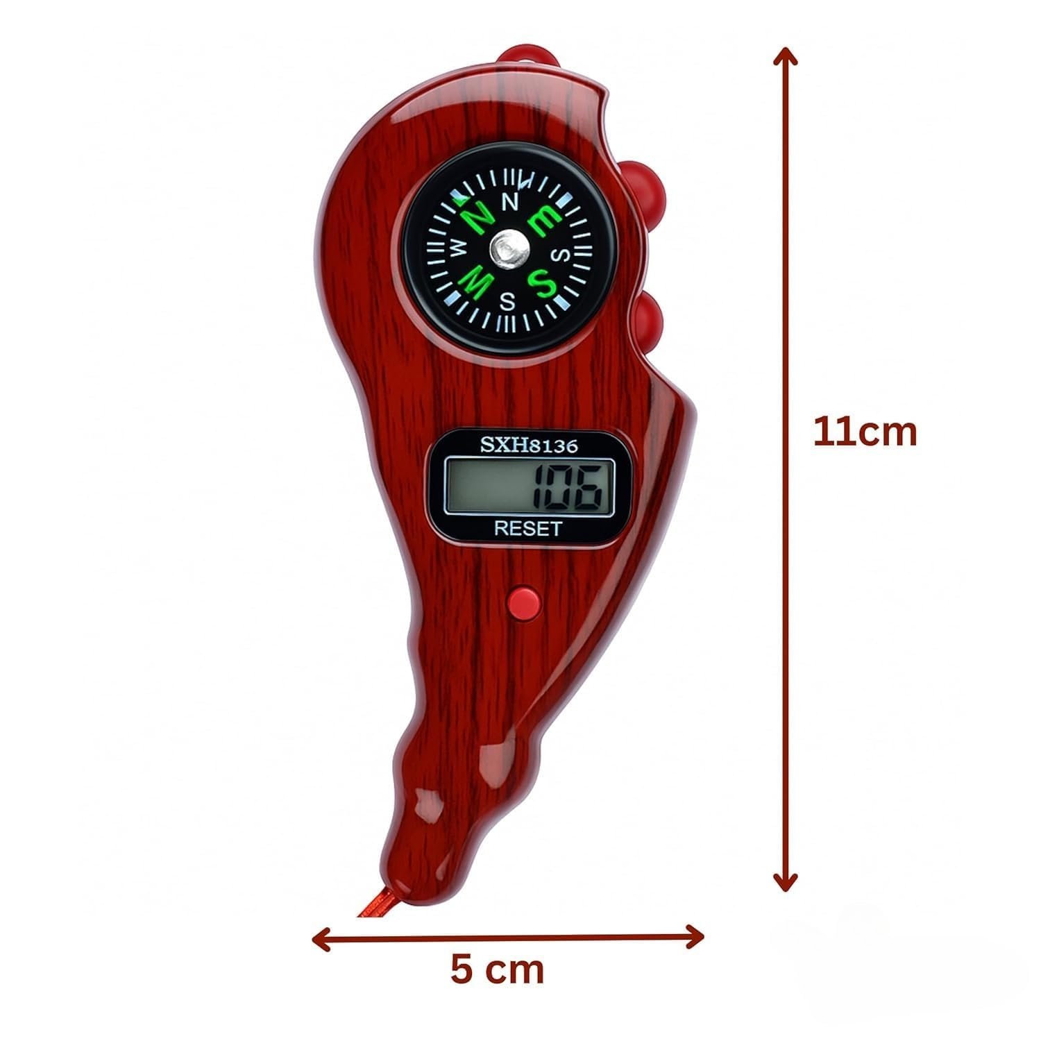 Mantra Jaap Digital Counting Machine Finger Unique Design Prayer God Name Hand Finger Manual 5-Digit Tally Counter Device Tasbeeh Misbaha Naam Jap Counter