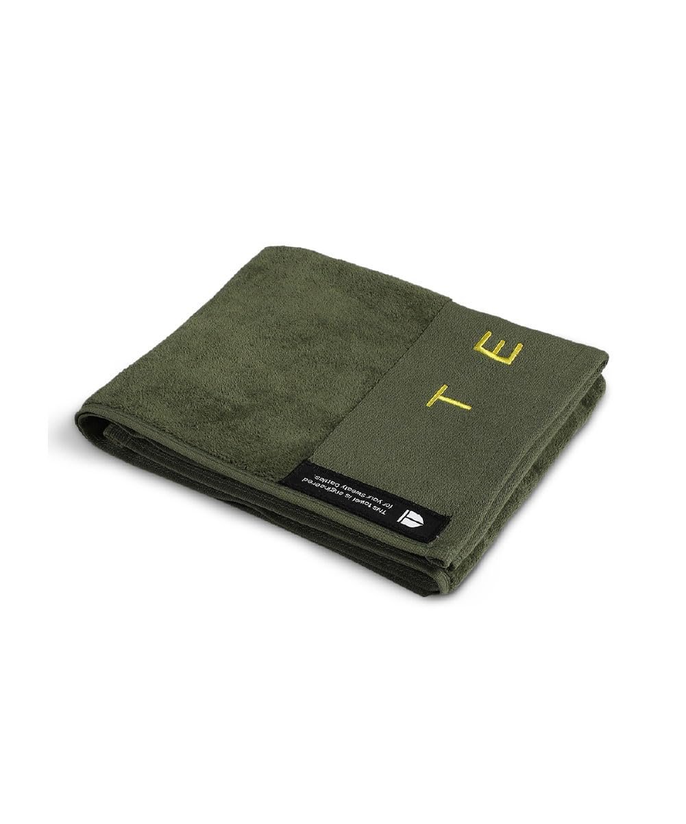 TEGO Cotton Performance Sports Towel (16 x 30 Inches) – Gym, Work Out, Fitness Towel