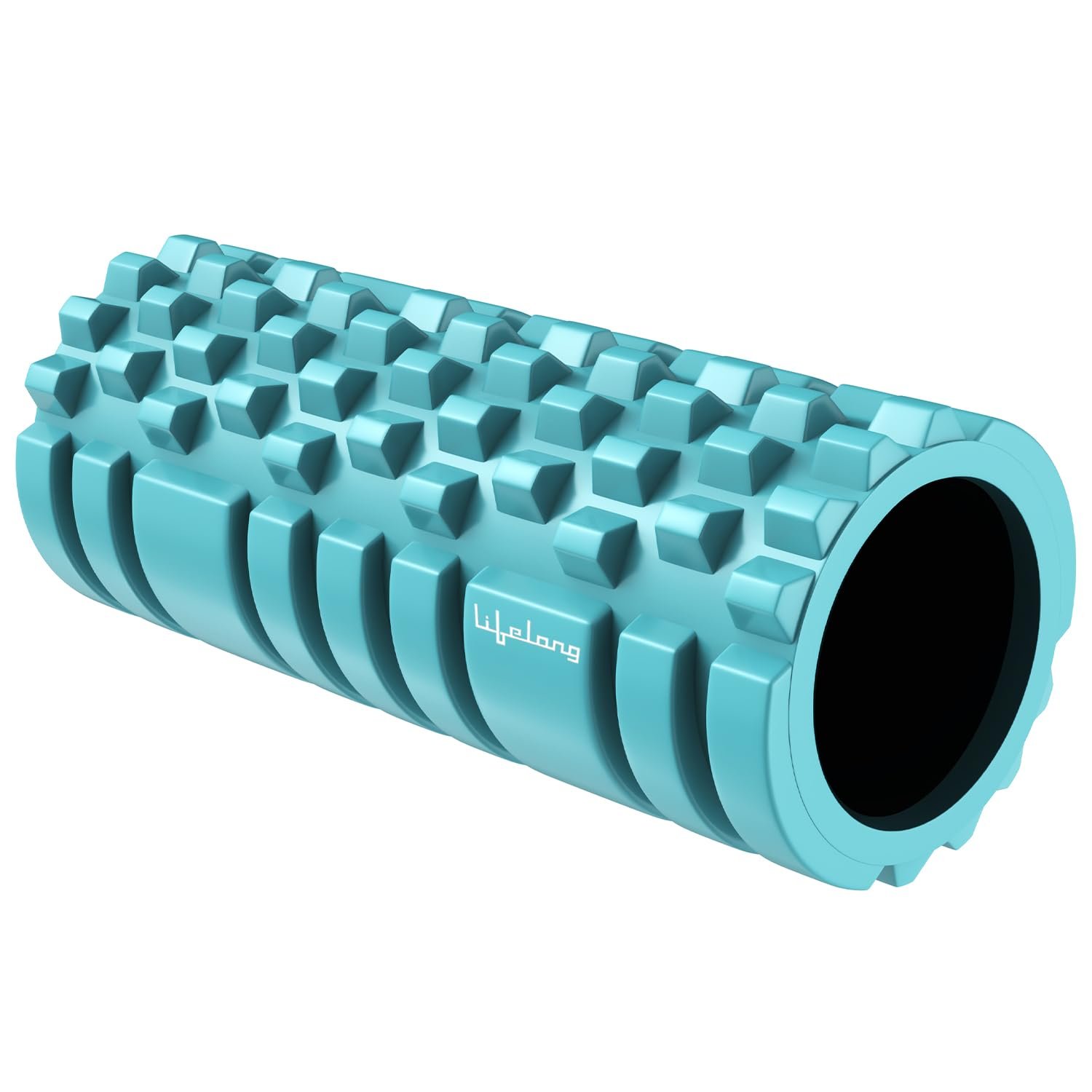 Lifelong Foam Roller for Exercise Gym- Deep Tissue Body Massage Roller for Back Pain, Neck & Knee – Yoga Roller Fitness Workout, Muscle Massager Equipment, Muscle Recovery, Stretching Tool 33 cm