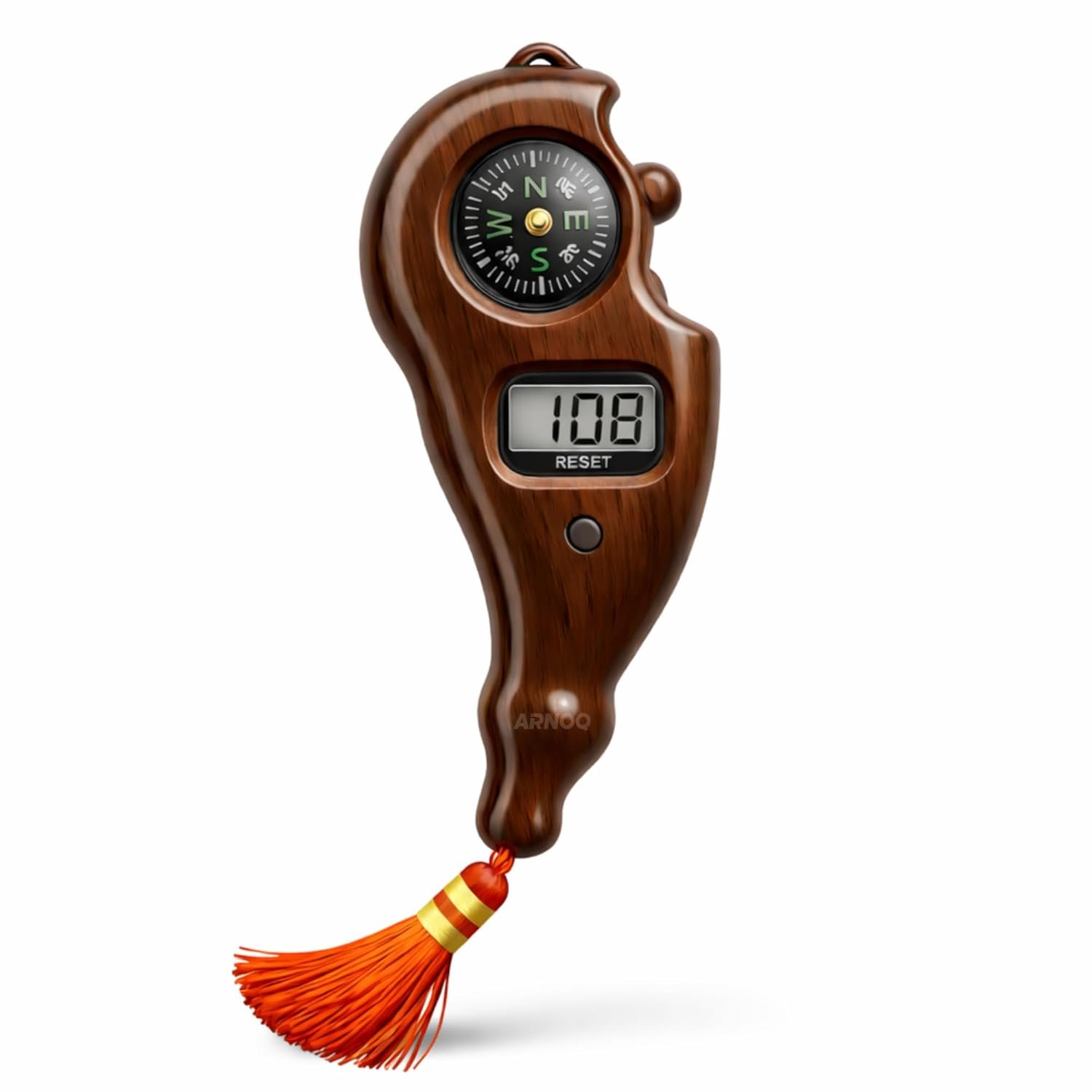 Digital Tally Counter for Chanting Mantra with Compass, Digital Mala Jaap Counter & Tasbeeh Counter, Naam Jap Counter Multicolor (Pack of 1)