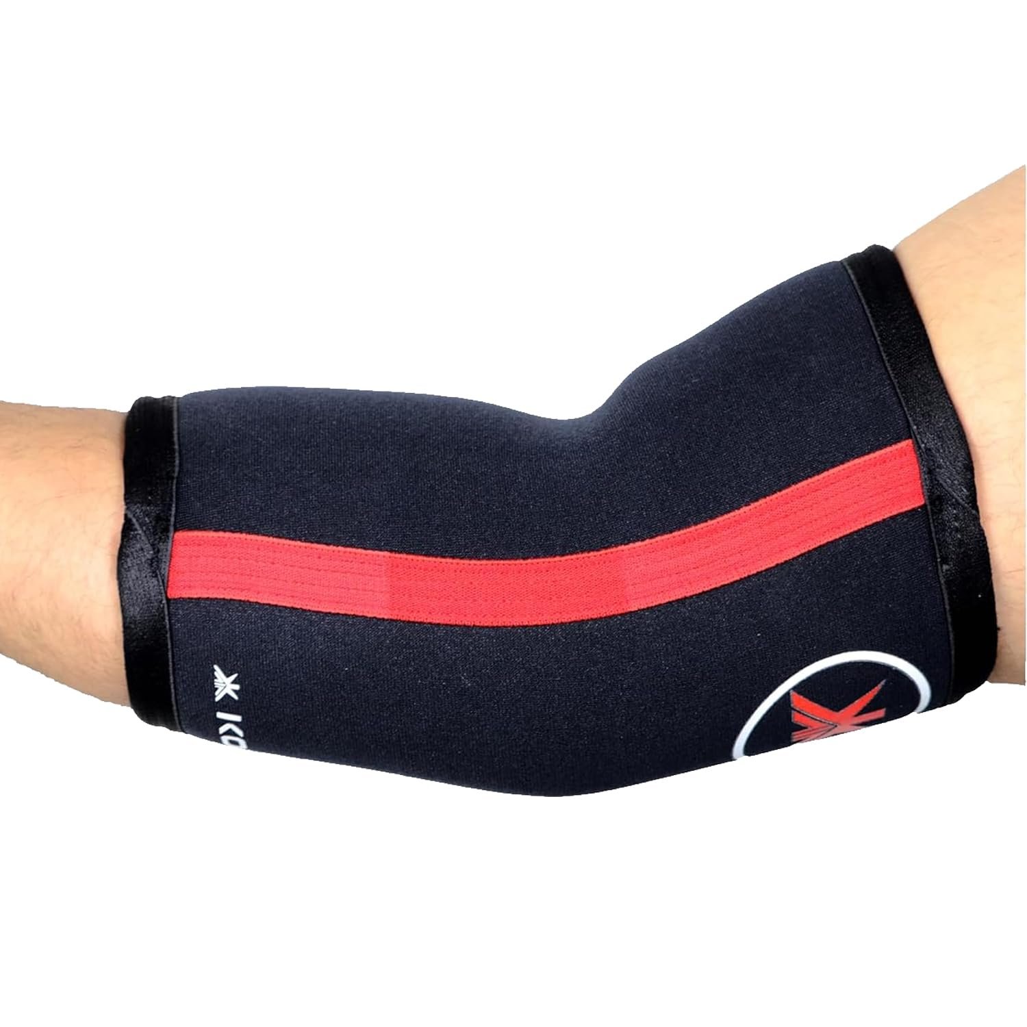 Kobo Elbow Sleeves 7mm Elbow Support Neoprene for Weight Lifting, Gym, Cross Training, Fitness, Squats, Powerlifting, Workout – (Piece)