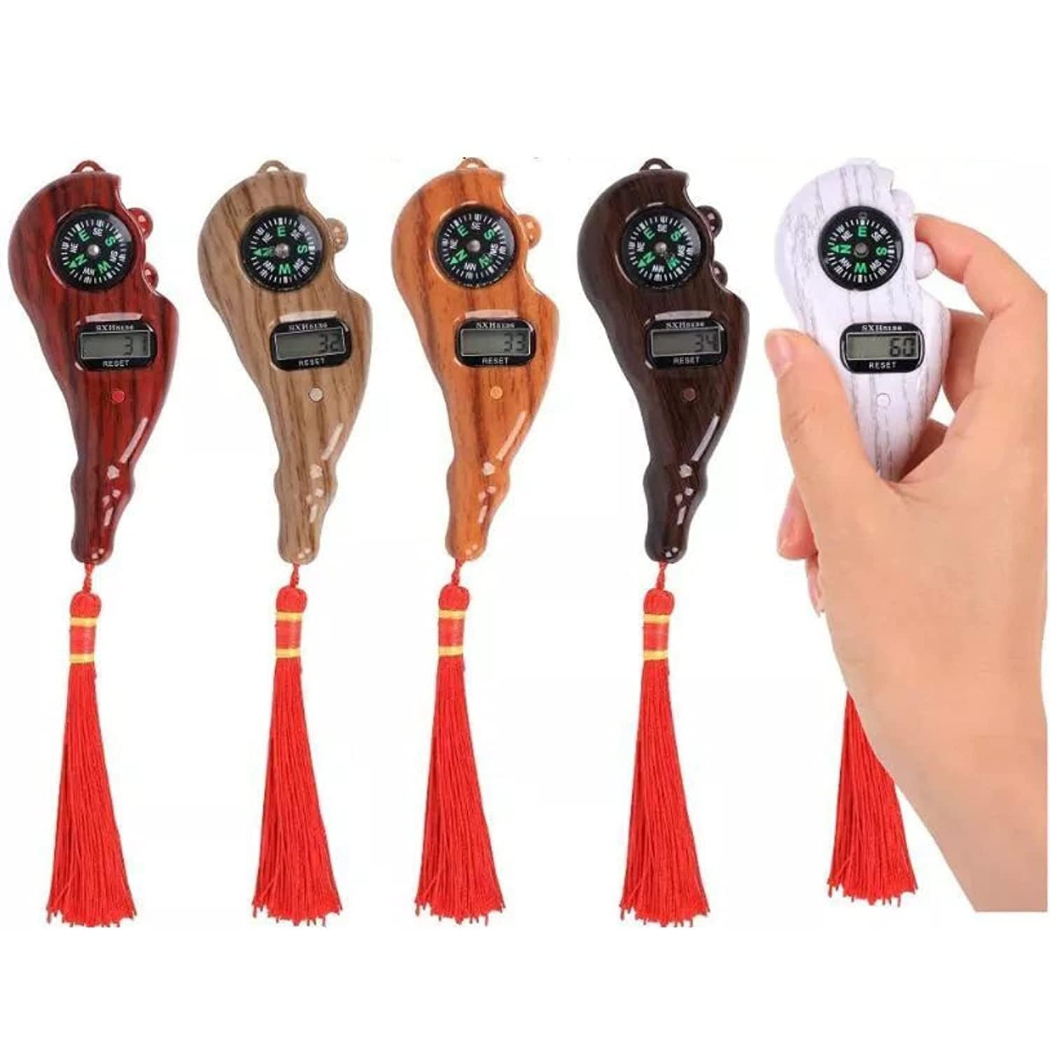 Garbify Counter Mantra Counting Machine with Compass for Prayer Prayer Beads Finger Digit Counter for Pooja Meditation Prayer Jap Puja Mala Plasticfor Chanting, Mindfulness, and Spiritual Practice