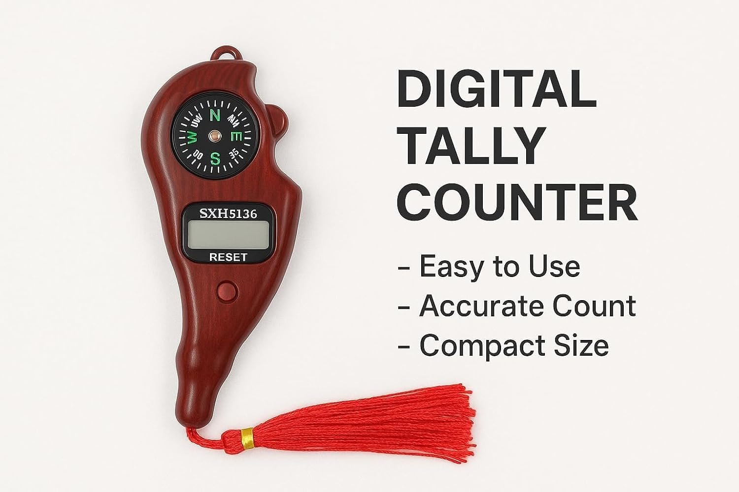 Digital Finger Counter Tally Counter jaap Counter Jaap mala Counter mala jaap Counter Tasbeeh Misbaha Counter Different Use for naam jaap Mantra Jap jaap Counter Machine Multicolor (2)