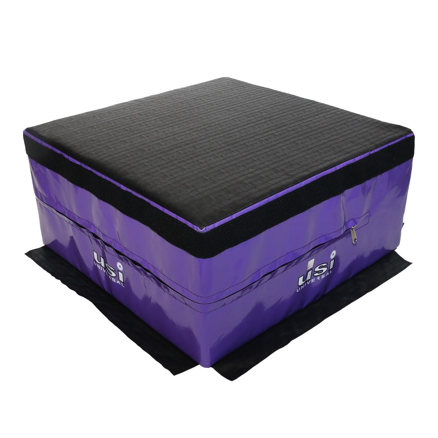 USI UNIVERSAL Soft Plyo Box, SPB12 Jump Training & Conditioning-Plyo Jump Box for Jump Training Fitness Workout Exercise (Size 61x61x30 cm)