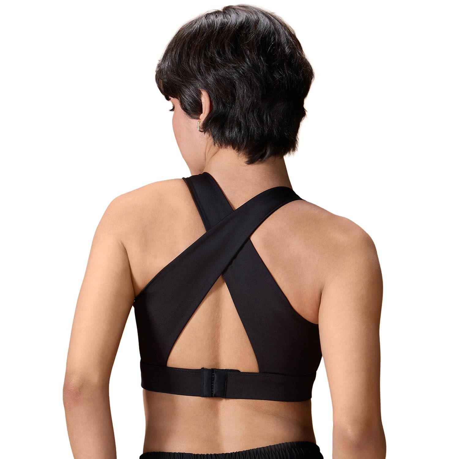 KICA Women’s Polyester Wire Free Modern Non-Padded Sports Bra