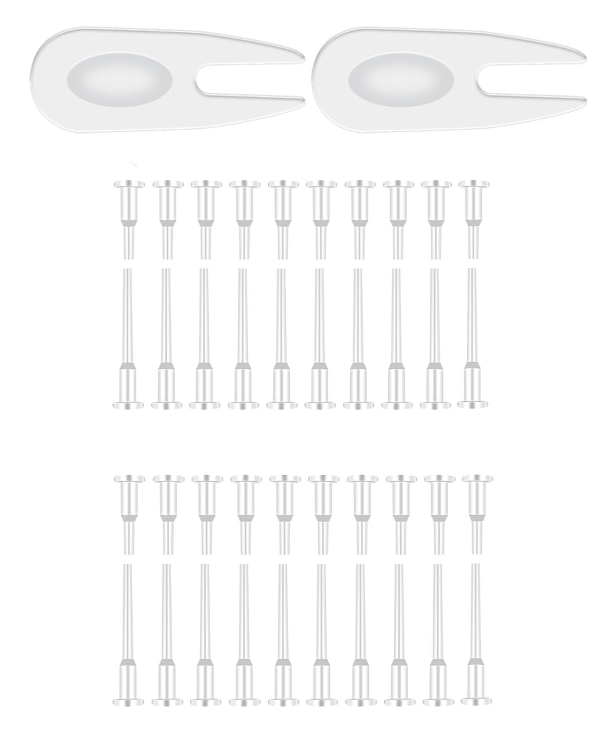 42 Pcs Yoga Ball Accessories, Air Plug Replacement Kit for Exercise Ball, Durable Fitness Equipment for Home Gym, Gym Ball, and Abs Workout