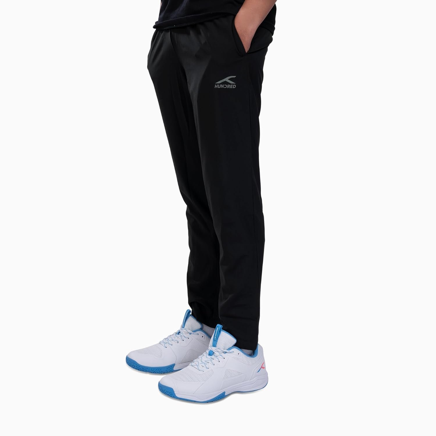 HNDRD Unisex Stride Trackpant |Moisture Wicking Tech| Stretch Fabric | Breathable |Badminton | Football |Pickleball | Running |All Sports and Fitness