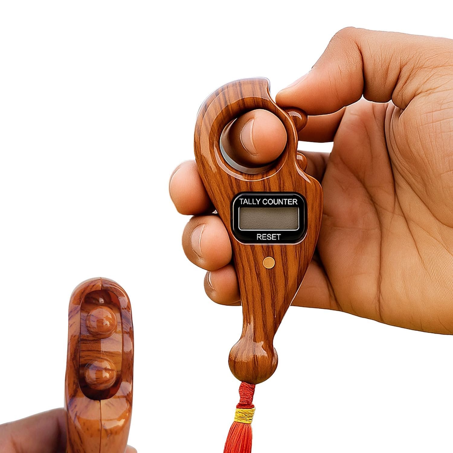 FreshDcart Digital Finger Counter Ring for Mantra Chanting, Naam Jap & Jaap Mala | Electronic Prayer & Tasbeeh Tally Counter with Display