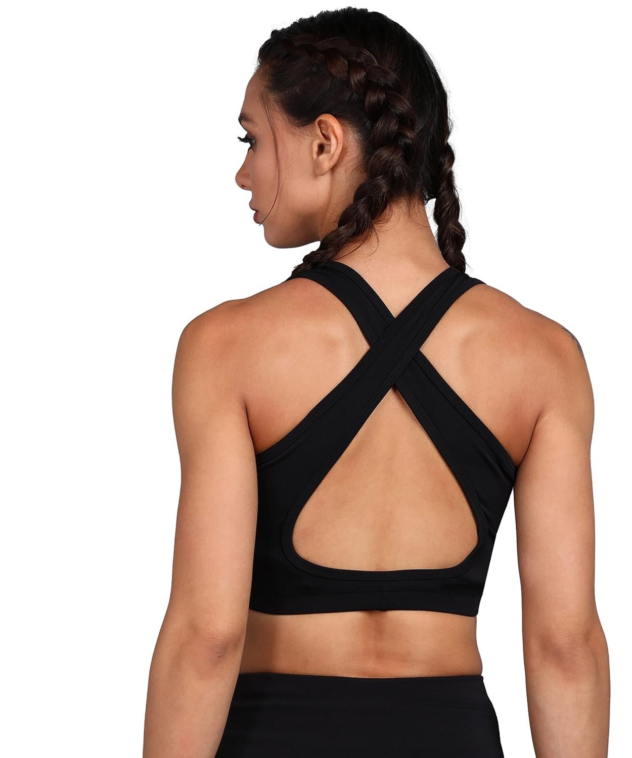 Rock Paper Scissors Women Polyester Seamless Bra