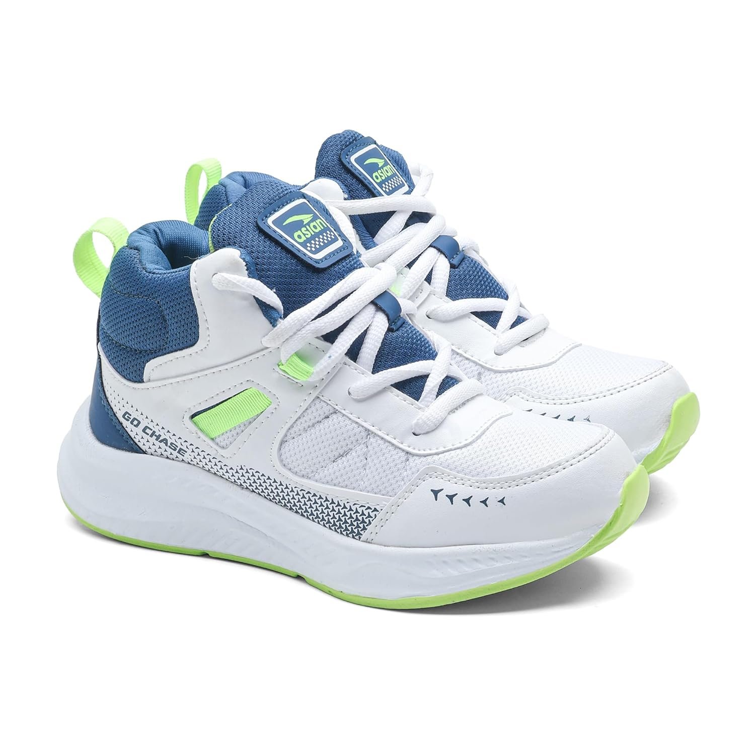 ASIAN Boy’s ADVENTURE-05-KIDS Sport Running & Walking Shoes with Ultra Bounce Technology Lightweight Synthetic Upper EVA Outsole Casual Lace-Up Shoes for Kid’s & Boy’s