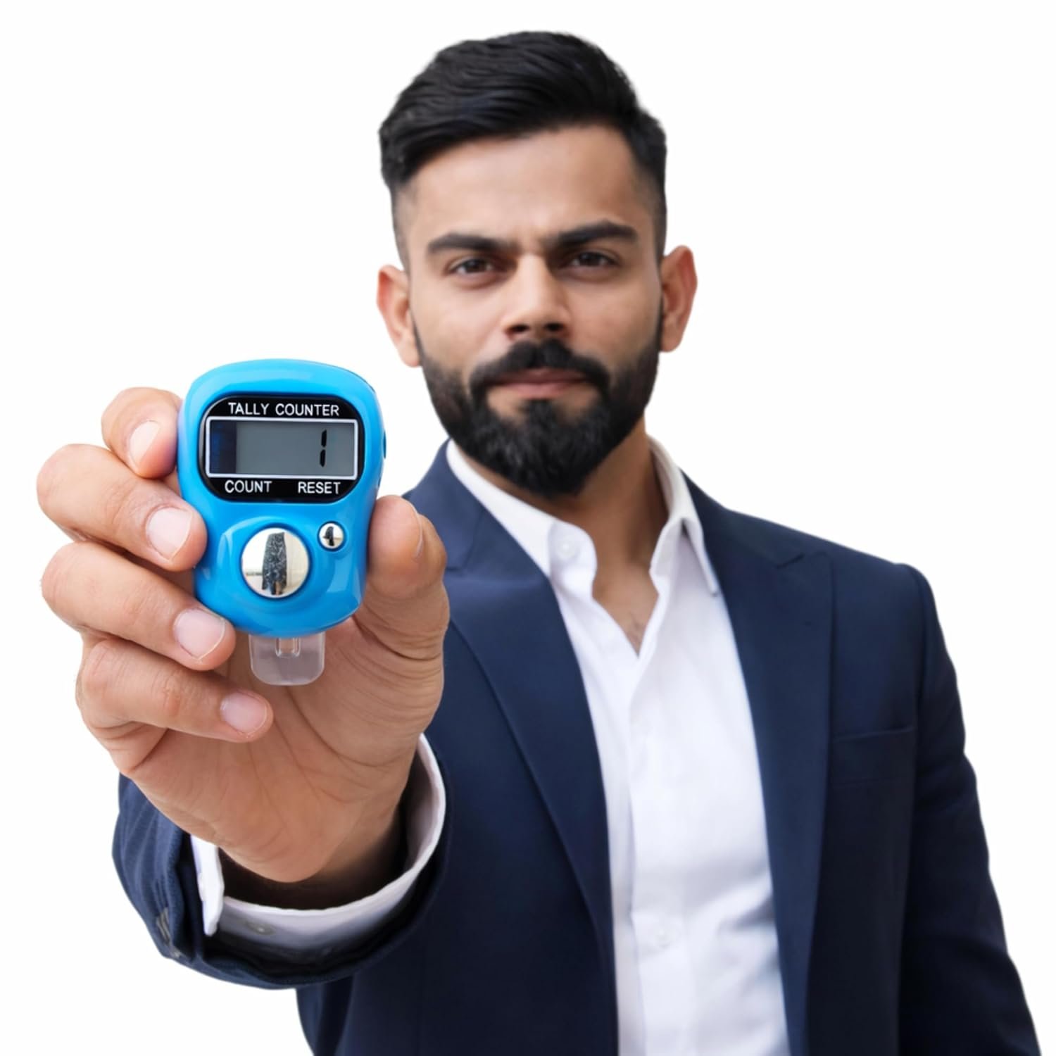 Digital Mala Jap Counter Finger Ring | Electronic Naam Jap & Mantra Counting Machine | 5-Digit LCD Japa Counter for Meditation, Pooja & Prayer| Mini Hand Counter(Pack of 3)