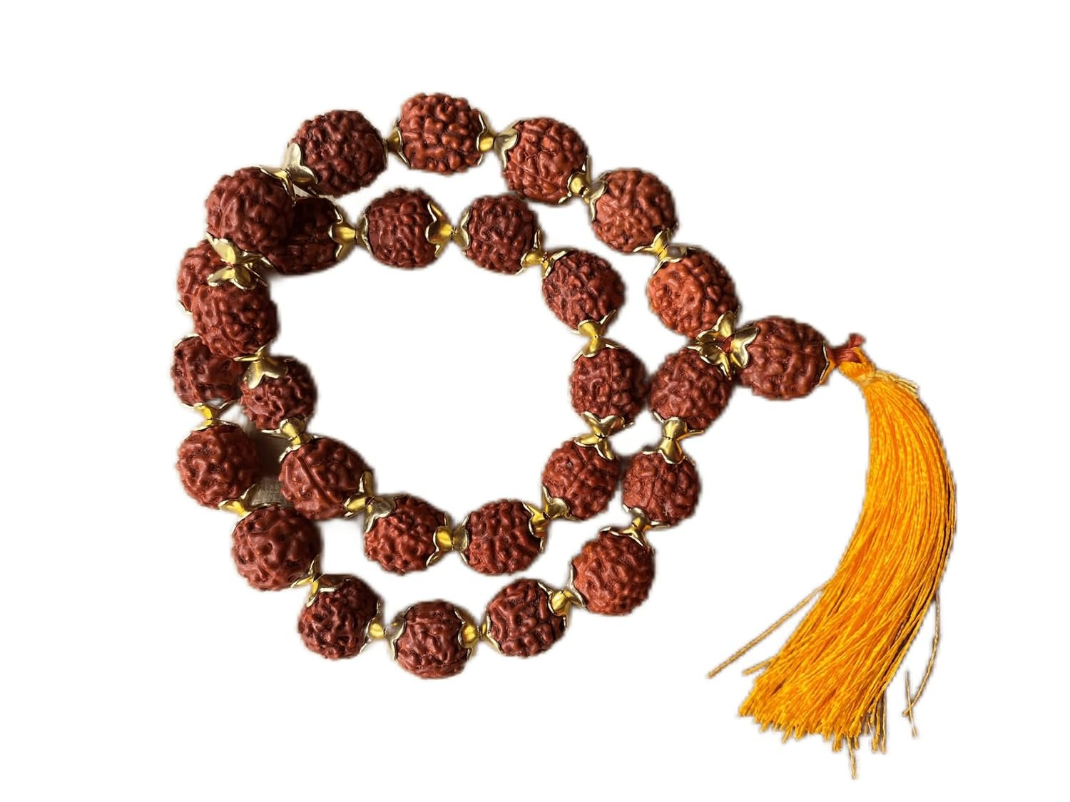 Panchmukhi Rudraksh noted Jap Mala beads size 10 mm