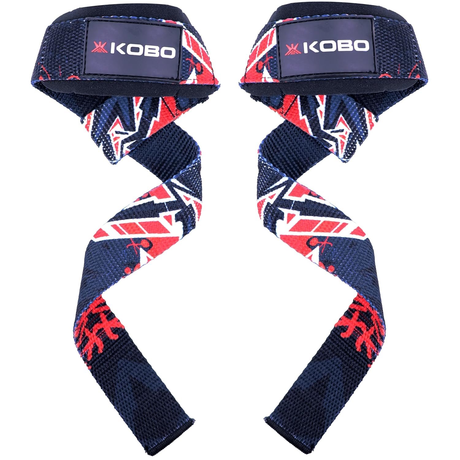Kobo Weight Lifting Straps Power Gym Support