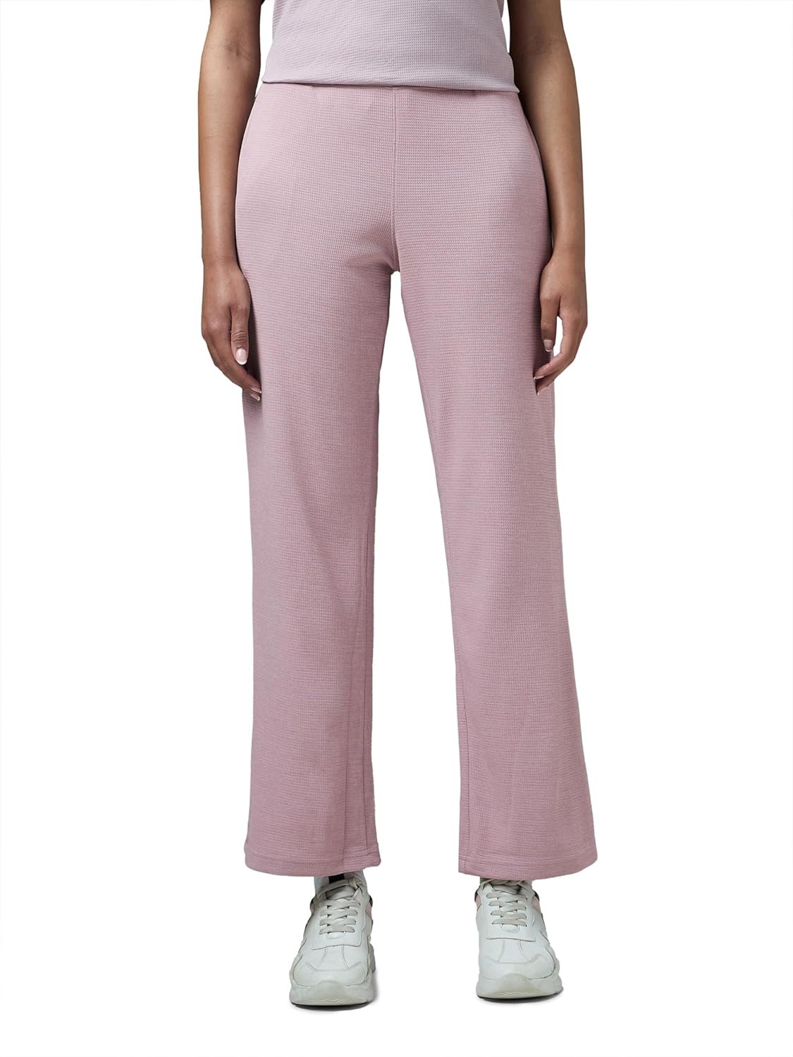 TECHNOSPORT Women’s Relaxed Fit Mid Rise Track Pant